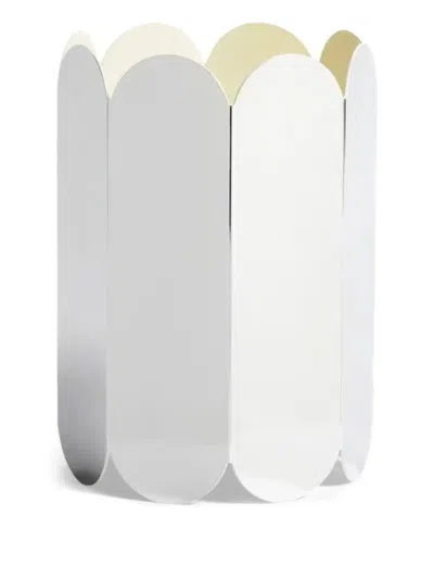 Hay Scalloped Vase (25cm X 17cm) In White