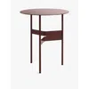 Hay Shim Coated-steel Coffee Table 51cm In Bordeaux