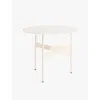 Hay Shim Coated-steel Coffee Table 51cm In Eggshell