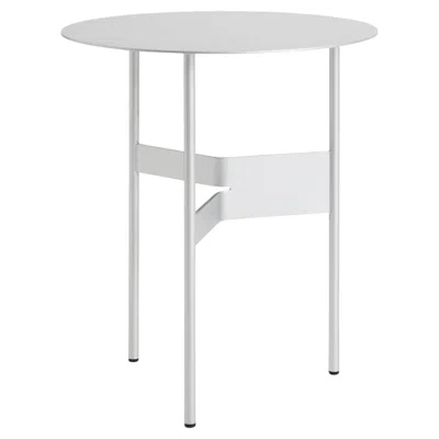 Pre-owned Hay Shim Coffee Table D45, Silver Grey, Powder Coated Steel By Jonas Trampedach