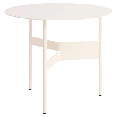 Pre-owned Hay Shim Coffee Table D54, Eggshell, Powder Coated Steel By Jonas Trampedach For  In Sand