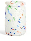Hay M Splash Vase W/ Roll Neck In White