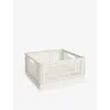 Hay Off-white Square Colour Crate Large