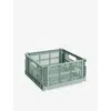 Hay Sage Green Square Colour Crate Medium