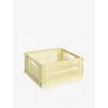 Hay Light Yellow Square Colour Crate Medium