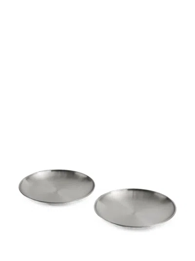 Hay Stainless-steel Plates In Silver