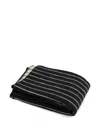 Hay Striped-pattern Blanket In Black