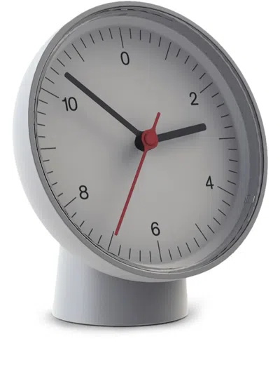 Hay Table Acrylic-glass Clock In White