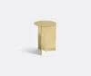 Hay Mirror Finish Slit Table In Brass