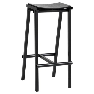 Pre-owned Hay Taburete 8 Bar Stool High, Black, Powder Coated Steel / Marc Morro For  In Brown