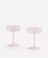 Hay Tint Coupe Glasses Set Of Two