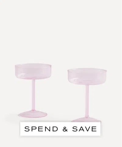 Hay Tint Coupe Glasses Set Of Two