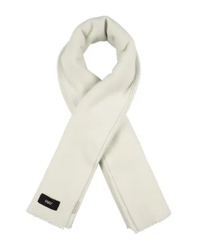 Hay Woman Scarf Off White Size - Wool