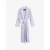Hay Mono Terry-cotton Bathrobe S In Lavender