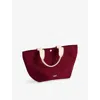 Hay Womens Burgundy Mini Everyday Cotton Tote Bag