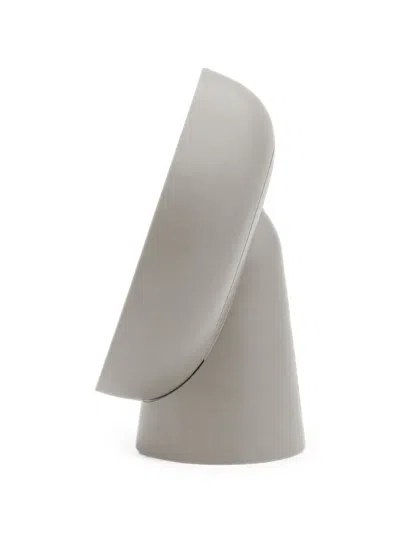Hay X Jasper Morrison Round-frame Pedestal Clock In Gray