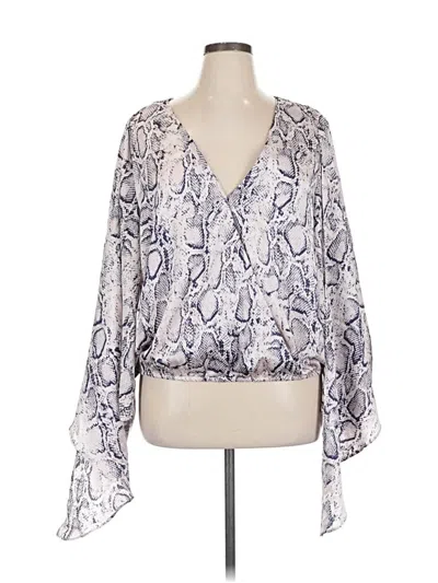 Pre-owned Hayden 3/4 Sleeve Blouse In Pink