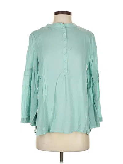 Hayden 3/4 Sleeve Blouse In Teal