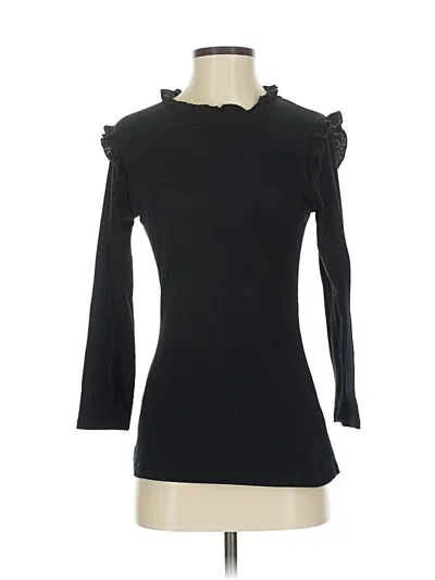 Pre-owned Hayden 3/4 Sleeve T-shirt In Black