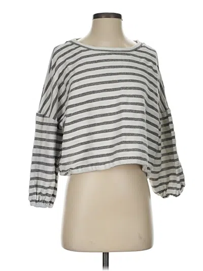 Pre-owned Hayden Cardigan Sweater In Gray