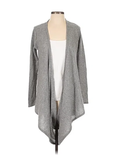 Pre-owned Hayden Cardigan Sweater In Gray