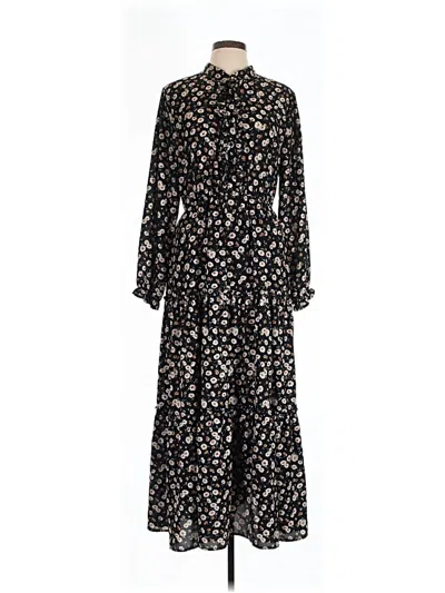 Pre-owned Hayden Casual Dress In Black
