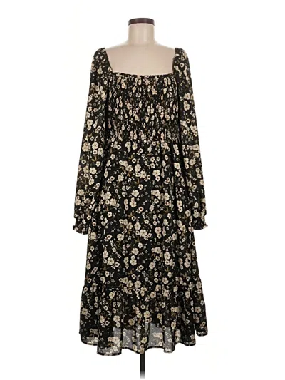 Pre-owned Hayden Casual Dress In Black