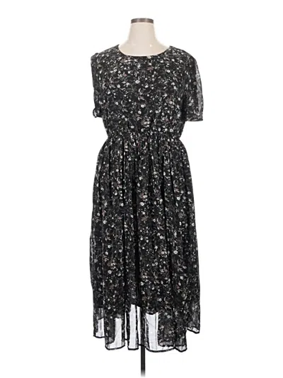 Pre-owned Hayden Casual Dress In Black