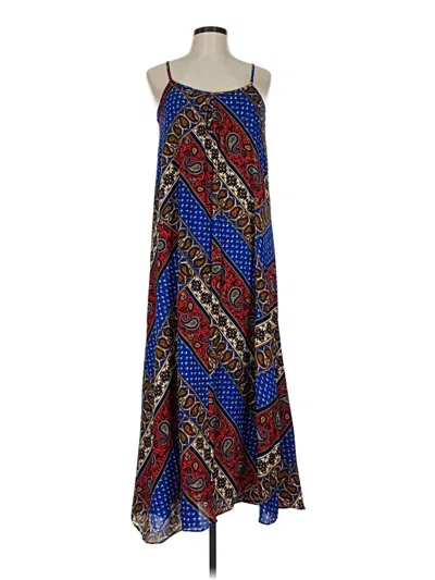 Pre-owned Hayden Casual Dress In Blue