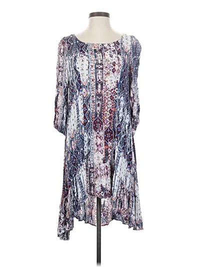 Pre-owned Hayden Casual Dress In Blue