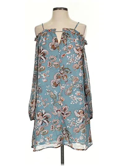 Pre-owned Hayden Casual Dress In Blue