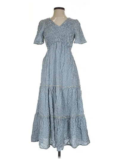 Pre-owned Hayden Casual Dress In Blue