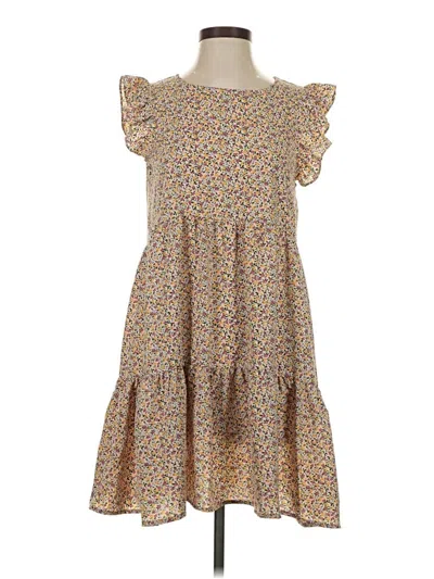 Pre-owned Hayden Casual Dress In Brown