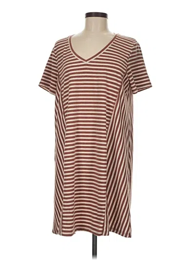 Pre-owned Hayden Casual Dress In Brown