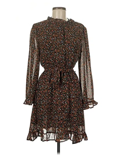 Pre-owned Hayden Casual Dress In Brown