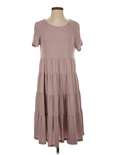 Pre-owned Hayden Casual Dress In Brown