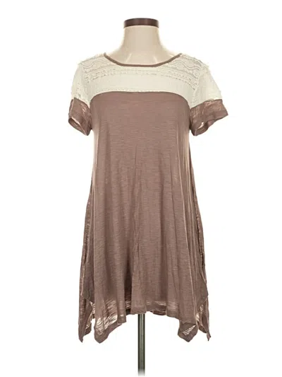 Pre-owned Hayden Casual Dress In Brown
