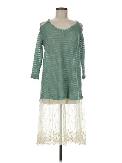 Pre-owned Hayden Casual Dress In Green