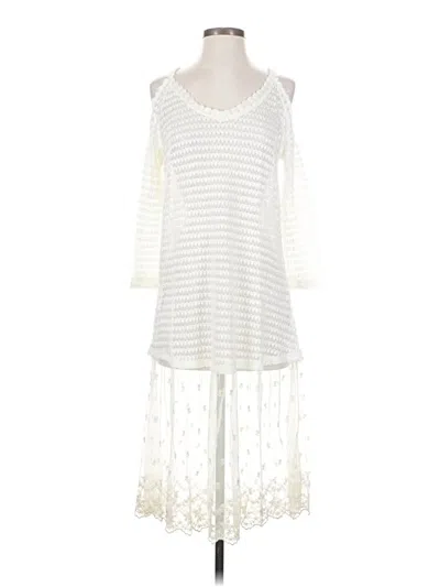 Pre-owned Hayden Casual Dress In Ivory