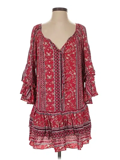 Pre-owned Hayden Casual Dress In Red