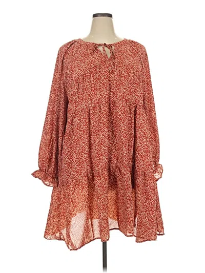 Hayden Casual Dress In Red