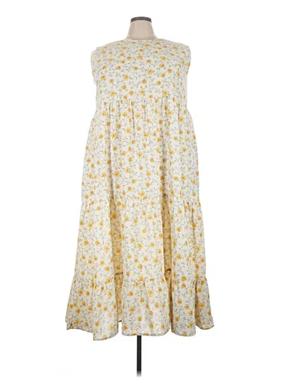 Pre-owned Hayden Casual Dress In Yellow