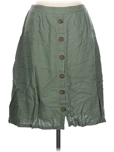 Pre-owned Hayden Casual Skirt In Green