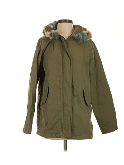 Pre-owned Hayden Coat In Green