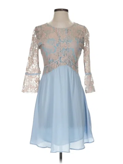 Pre-owned Hayden Cocktail Dress In Blue