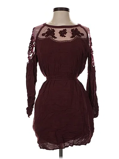 Pre-owned Hayden Cocktail Dress In Burgundy