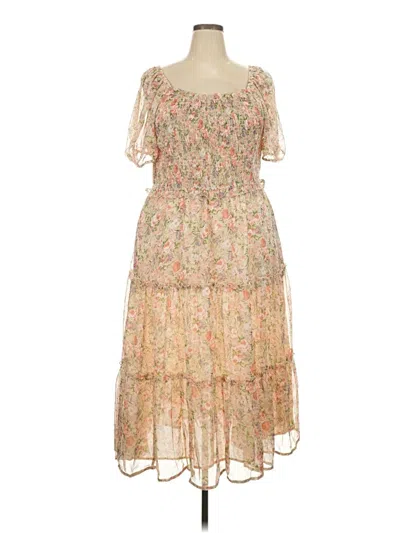 Pre-owned Hayden Cocktail Dress In Gold