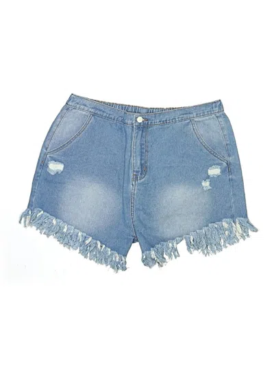Hayden Denim Shorts In Blue