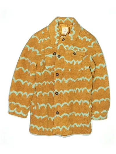 Pre-owned Hayden Girls Kids' Coat In Yellow