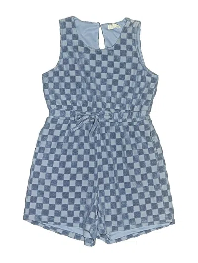 Pre-owned Hayden Girls Kids' Romper In Blue